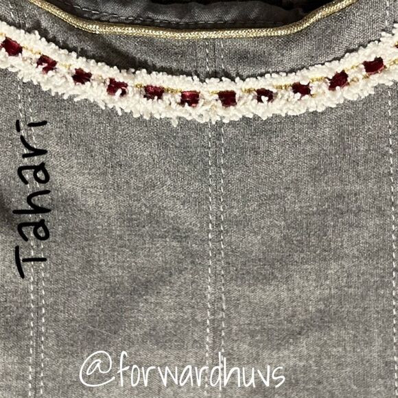 Tahari Grey Toddler Dress Size 6 - 9 Months - Picture 6 of 9